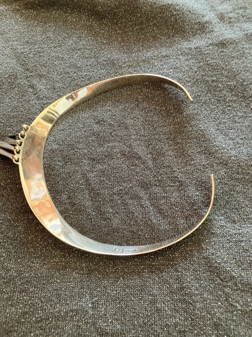 Vintage Sterling Silver Chocker Handcrafted in Taxco, Mexico - Picture 2 of 7